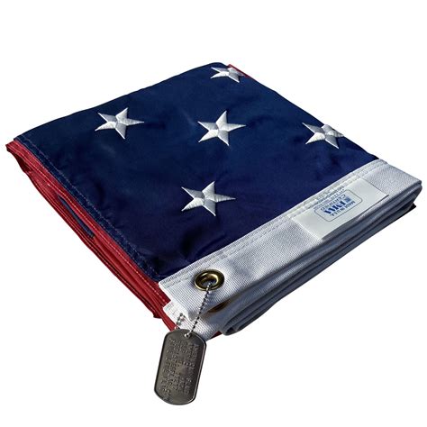 4x6 Ft American Flag Heavy Duty Outdoor Nylon 100% Made in USA - finelineflag