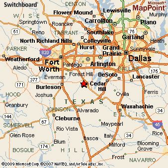 Where is Mansfield, Texas? see area map & more