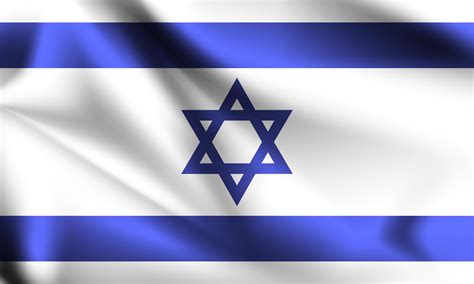 Israel 3d flag 1228910 Vector Art at Vecteezy