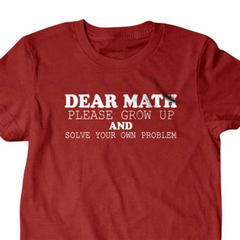 Math Shirt Funny Math Gift Math Teacher T-shirt Funny T - Etsy