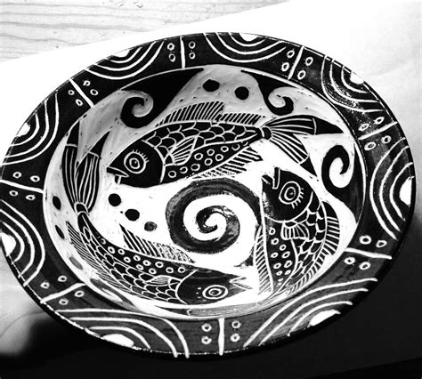 Sgraffito Bowl, Liz Crowley Sgraffito, Ceramic Design, Ceramic Decor ...