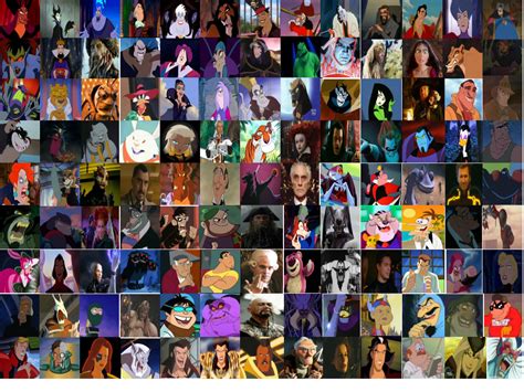 Full Disney Villains Banner - Disney Versus Non-Disney Villains Wiki