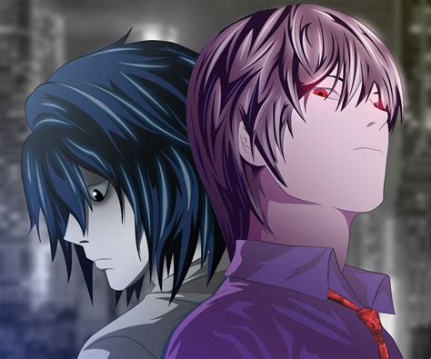 Light Yagami, Death Note, L (Death Note), Anime, 1080P, Kira (Death Note) HD Wallpaper