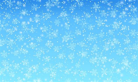 Premium Vector | Winter snow background. vector illustration. snowfall sky. christmas background ...