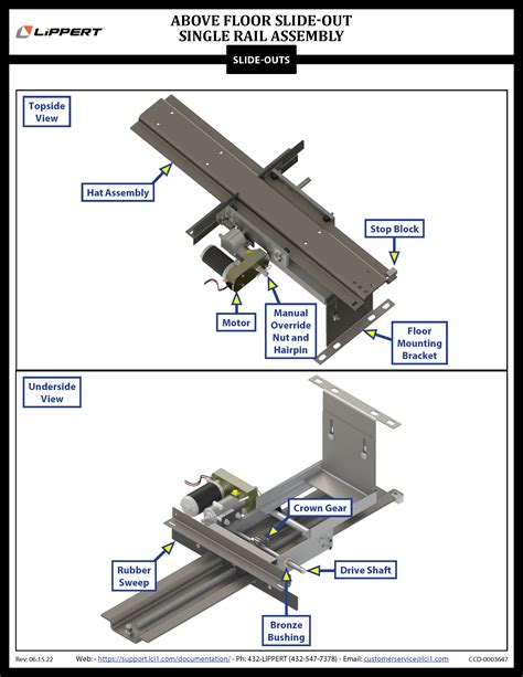 Lippert™ Above Floor Slide-Outs | Lippert Customer Care Center