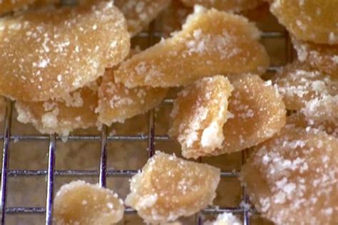 Candied Ginger Recipe | Alton Brown | Food Network