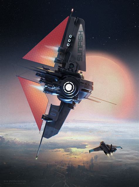 tom-mcgrath-thesunfish.jpg (1071×1440) | Spaceship art, Starship design ...