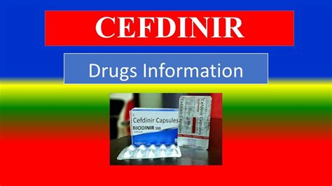 CEFDINIR - antibiotic - - Generic Name , Brand Names, How to use ...