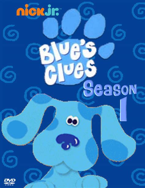 Blue's Clues Season 1 DVD Cover (front) by PrincessCreation345 on ...