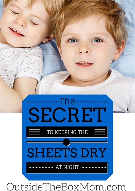 Tips on how to stop bedwitting and how to keep the sheets dry at night!! Bed Wetting, School ...