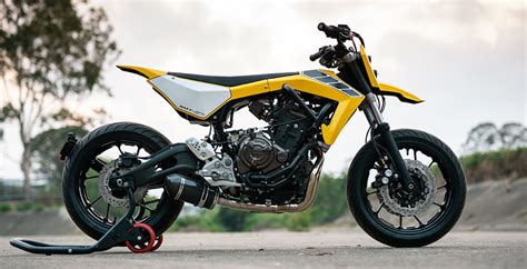 YAMAHA MT-07 CUSTOM "จัดทรงใหม่ในสไตล์ Supermoto" - รถใหม่ 2024-2025 ...