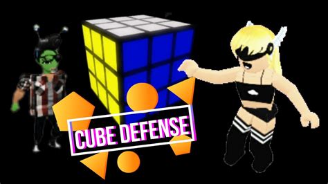 ROBLOX [Cube Defense] I'M SO GOOD AT THIS GAME - YouTube