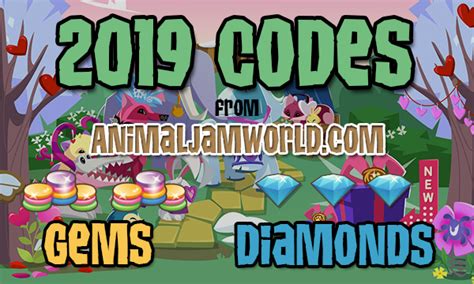 Animal Jam Codes for Gems & Diamonds 2019 - Cheats List Updated