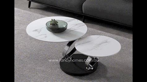 Buy Tutti Swivel Sintered Stone Coffee Table, Coffee Tables | Fancy Homes