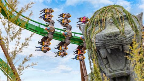 Chessington's new World of Jumanji: The movie comes to life with a 17m jaguar shrine and jungle ...