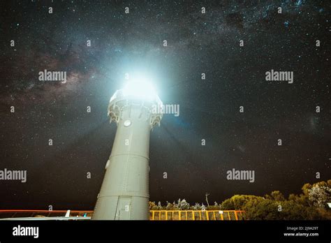 Milky Way at the Ulladulla lighthouse Stock Photo - Alamy