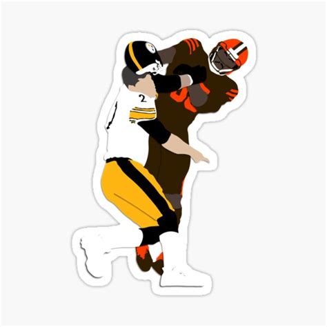 "Myles Garrett Helmet " Sticker for Sale by TillmanHudson | Redbubble