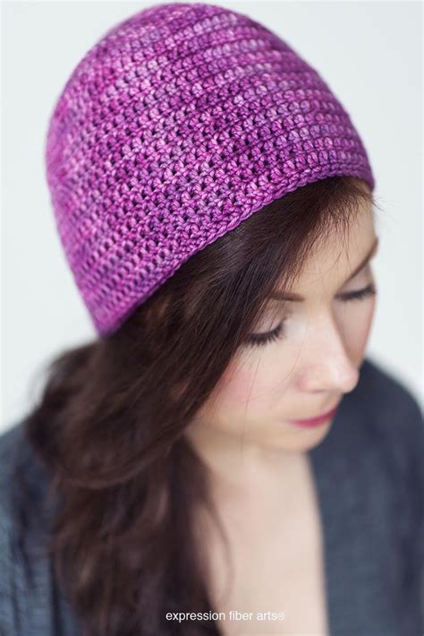 Beginner's Crochet Hat Kit - Choose Your Color - Expression Fiber Arts, Inc.