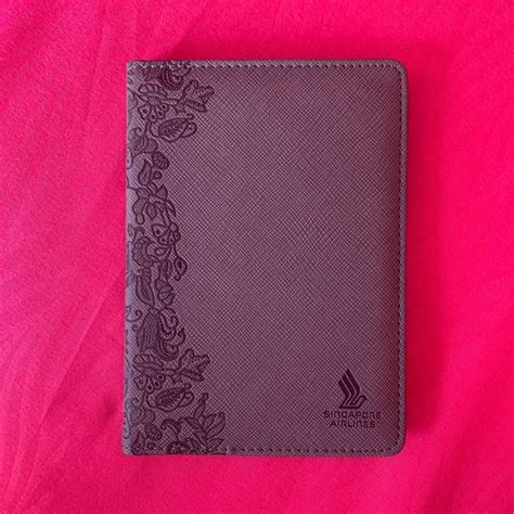 Singapore Airlines Passport Cover, Hobbies & Toys, Travel, Travel Essentials & Accessories on ...