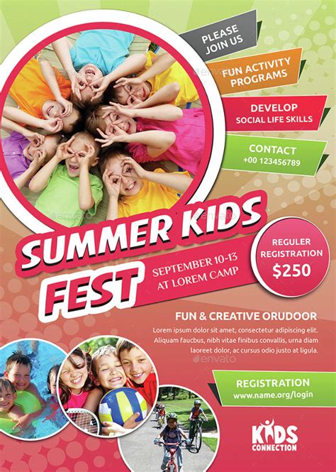 Summer Camp Flyer Template - 12+ Download Documents in PDF, PSD, Vector EPS