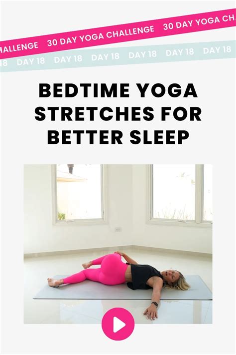 Bedtime Yoga Poses for Better Sleep | 30 Day Yoga Challenge | Bedtime yoga, 30 day yoga, 30 day ...