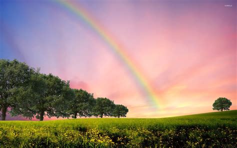 Natural Rainbow Wallpaper