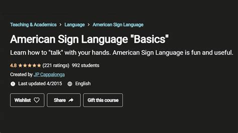 The 6 Best American Sign Language (ASL) Courses - E-Student