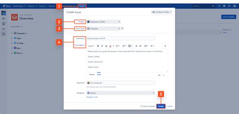 Issue Templates For Jira