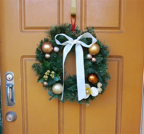 DIY Your Own Christmas Wreath for Under $10 - Our Wandering Mind