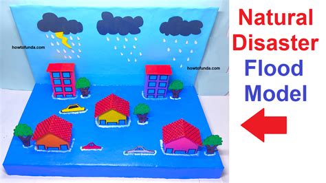 natural disaster flood model science project for school science ...