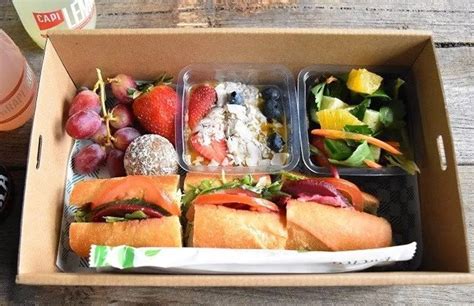 Vegan Variety Lunch Box For Office Catering - Elizabeth Andrews ...