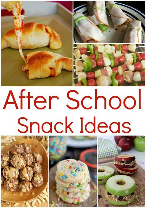 After School Snack Ideas For Kids