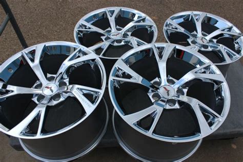 Buy GM OEM Limited Edition Chrome Torque 2 II Wheels Grand Sport C6 Z06 ...