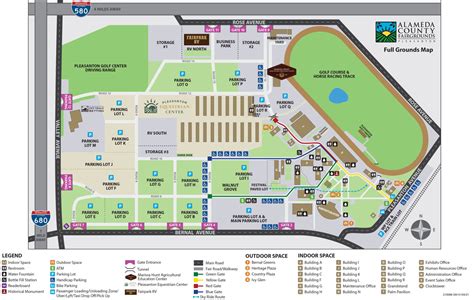 Fairgrounds Map - Alameda County Fairgrounds