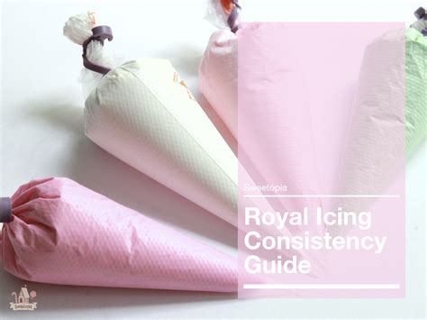 Digital Download – Royal Icing Consistency Guide | Sweetopia