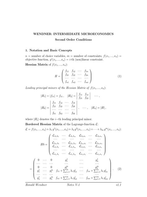 Hessian Matrix | PDF | Matrix (Mathematics) | Applied Mathematics