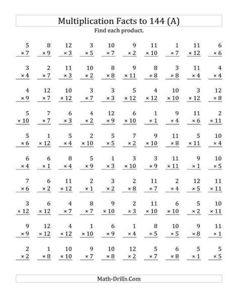 Free Printable Beginning School 4th Grade Math Worksheet - Math ...