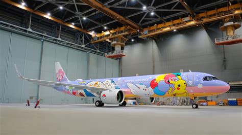 China Airlines Unveils Stunning Pikachu Airbus A321neo And First Routes