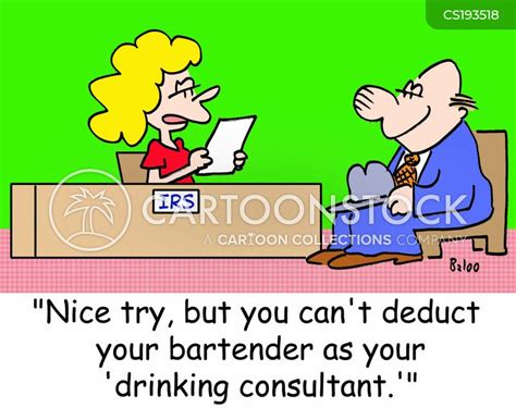 Tax Deduction Cartoons and Comics - funny pictures from CartoonStock