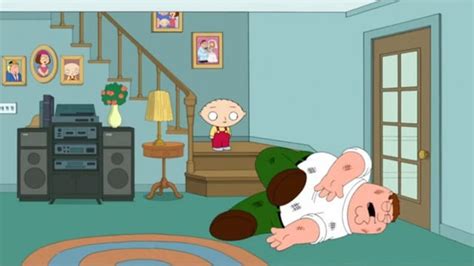 Family Guy - Peter falls down the stairs in reverse time : r/youtubegrowth