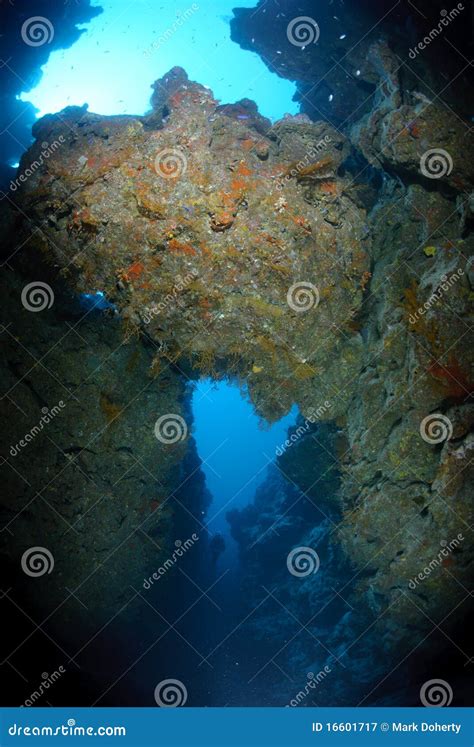 Underwater canyon stock image. Image of thomas, arch - 16601717