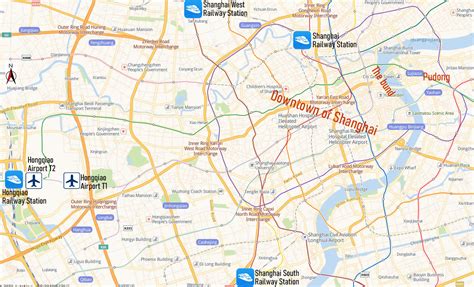 Shanghai Railway Station Map, Location, Address