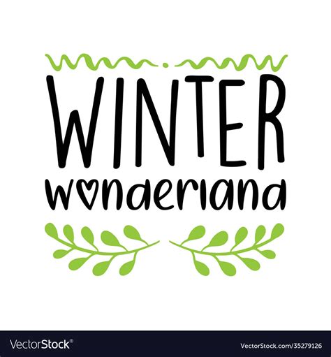 Winter wonderland Royalty Free Vector Image - VectorStock