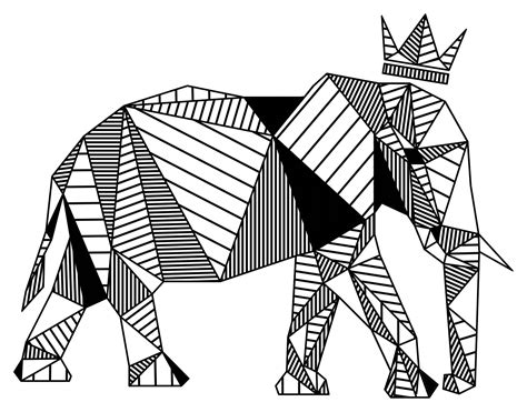 animal line drawing geometric - Simply Gorgeous Site Photography