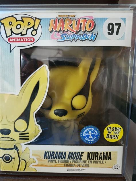 Naruto Shippuden Kurama Mode Kurama Glow Funko pop, Hobbies & Toys, Toys & Games on Carousell