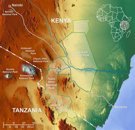 KENYA CAMPERS: Tsavo West National Park