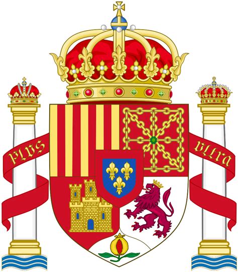 File:Coat of Arms of Spain, Preference for the Former Crown of Aragon (Unofficial).svg ...
