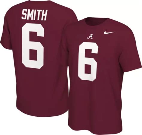 Nike Men's Alabama Crimson Tide Devonta Smith #6 Crimson Football ...