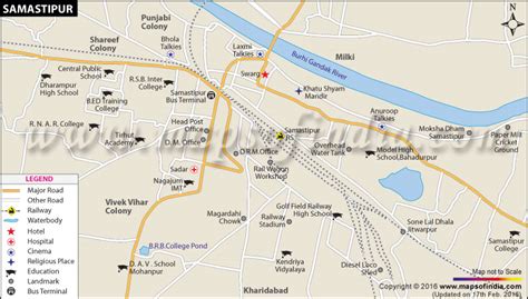 Samastipur City Map