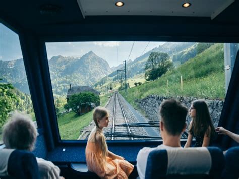 Golden Pass Scenic Train In Switzerland - TrendRadars India